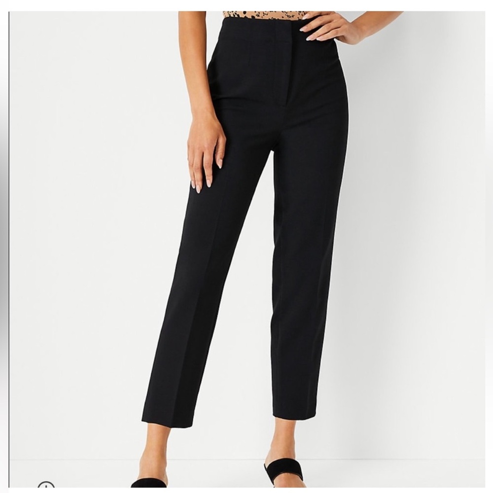 Ann Taylor The Slim High Rise Crop Pants
